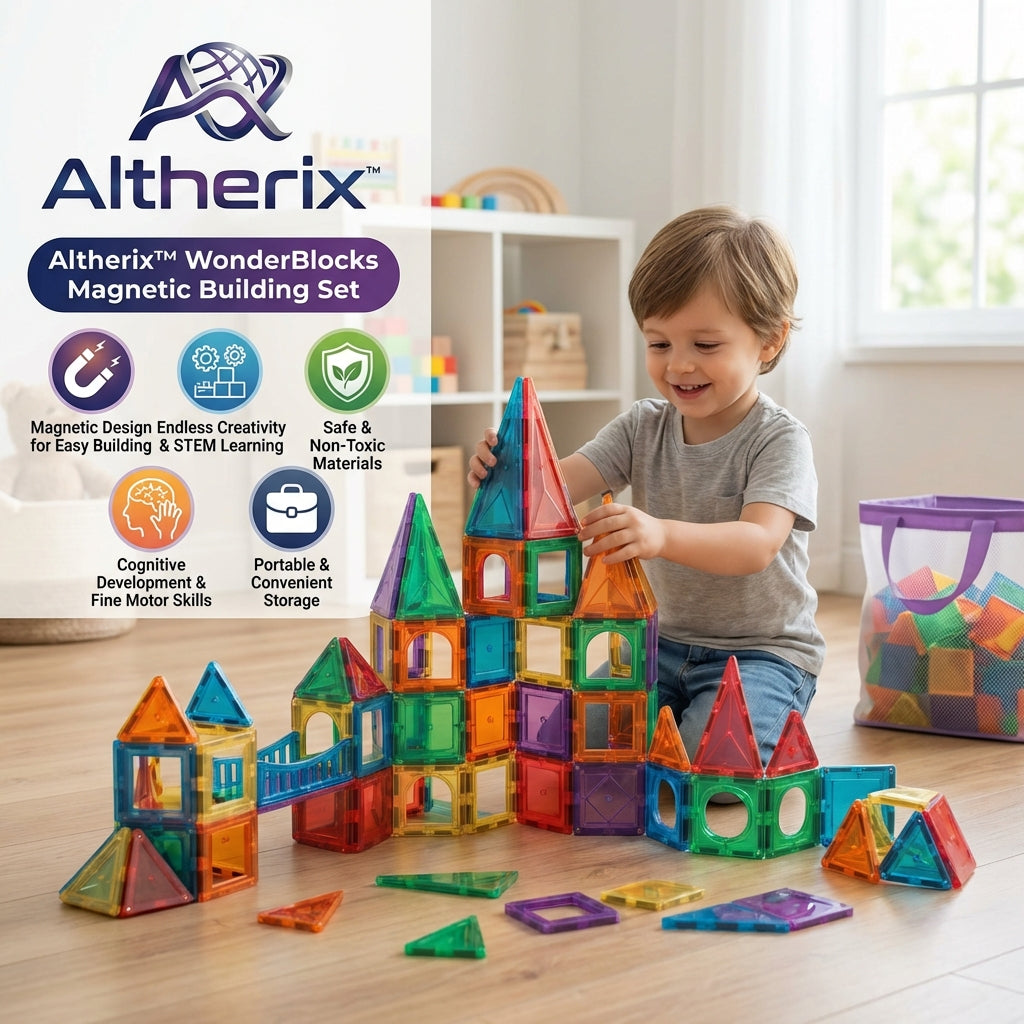 WonderBlocks Magnetic Building Set